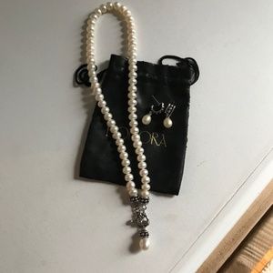 Honora Pearl Necklace and Matching Earrings